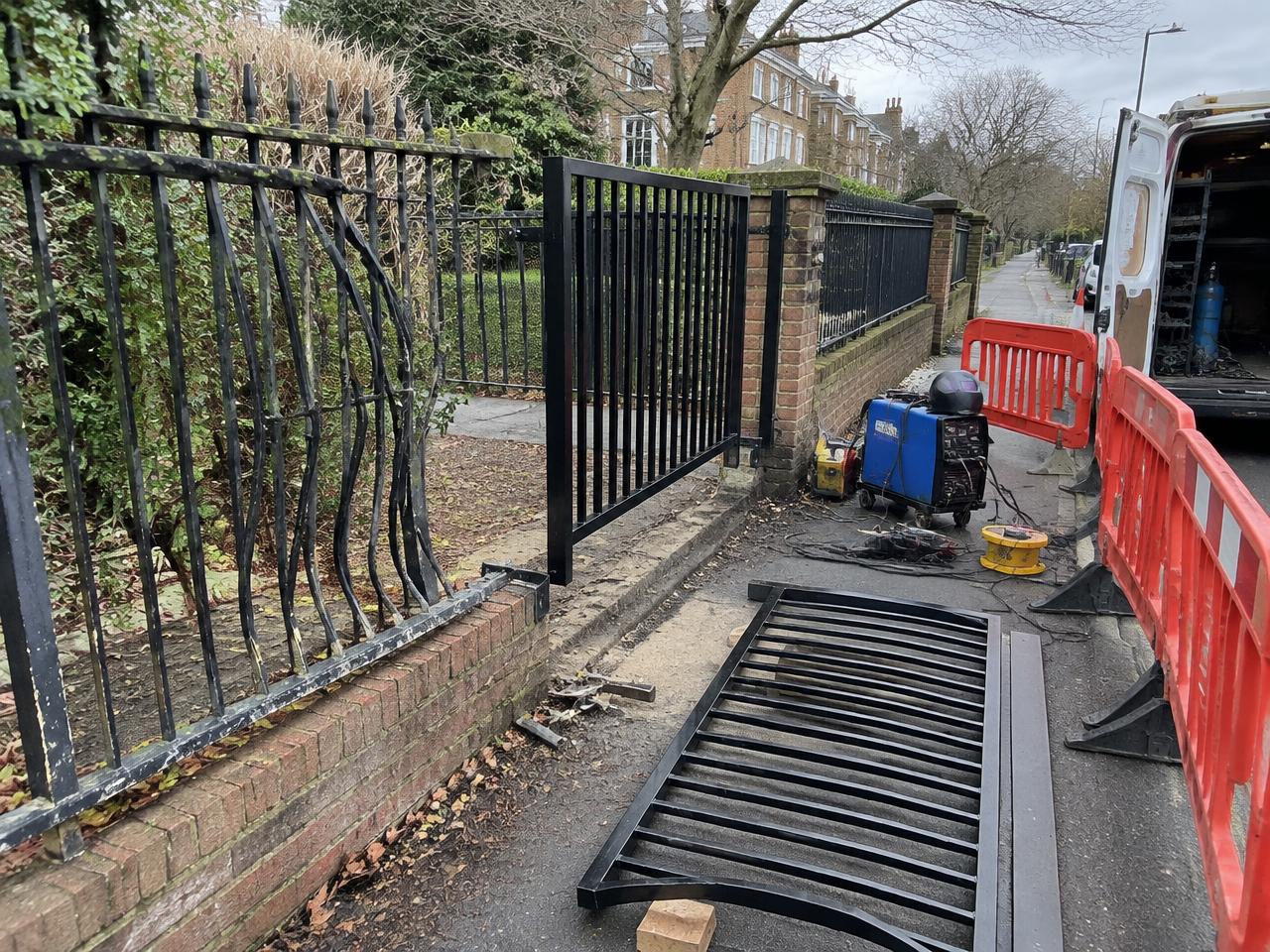 Bespoke Metal Railing Reinstatement